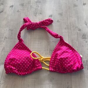 NWT Red Camel Surf Pink Bikini Top - Size Small